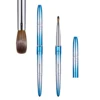 KEMEISI 100% Pure Kolinsky Nail Art Brushes Sturdy Handle Oval Shaped Acrylic Powder Nail Design Tools for Professional Manicure 1