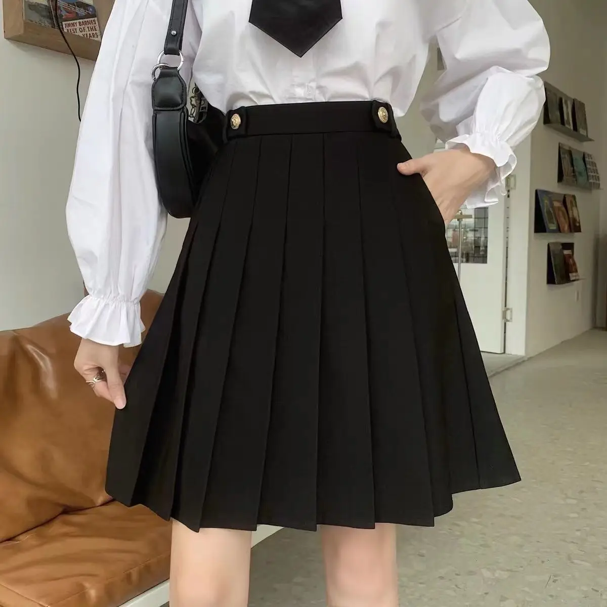 Рисунок 4 - Твидовая плиссированная юбка большого размера