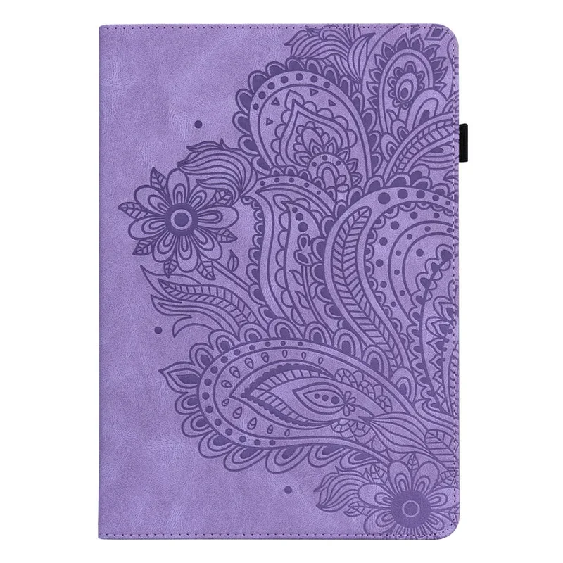 Stylish Embossed Shockproof Tablet Case with Free Stylus