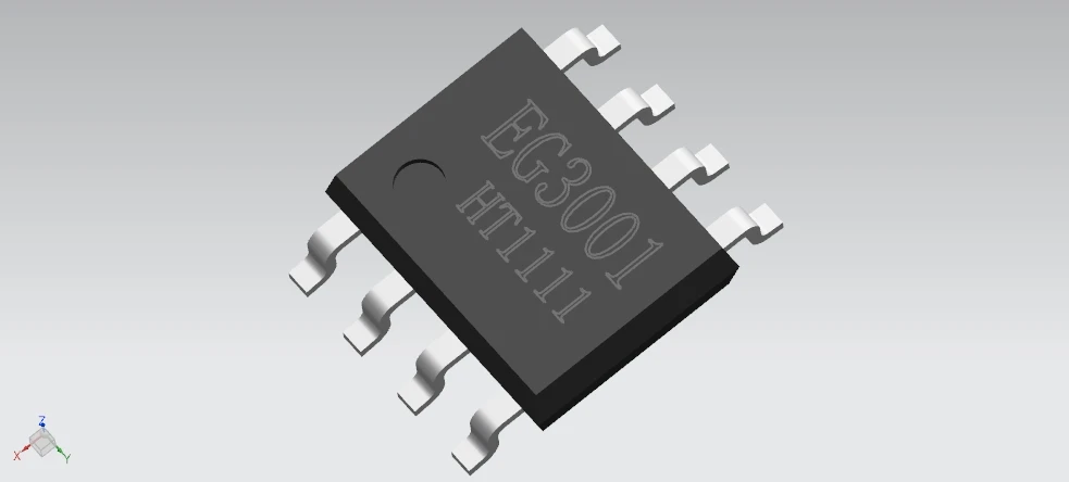 

Eg3001 мощность одного канала MOSFET чип драйвера Выдерживает напряжение 30 В/выходной ток 1a Sop8