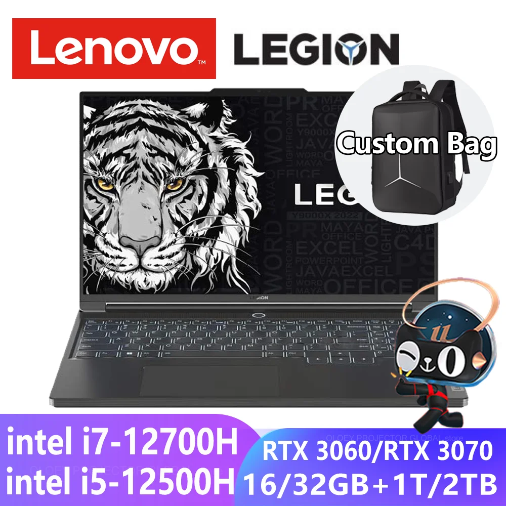 LenovoLEGIONY9000X2022ESportsGamingLaptopInteli512500Hi7