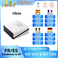 CHUWI UBox Mini PC AMD Ryzen 5 6600H 16GB DDR5 512GB SSD Windows 11 Pro 4K 144Hz décording WiFi 6 BT 5.2 étendre M.2 1T * 2 650g 1