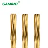 GAMONT HSS-CO Helical Reamer Cobalt Titanium Plated Stainless Steel Special Straight Shank Reamer 3-20 Decimal Point Reamer 2