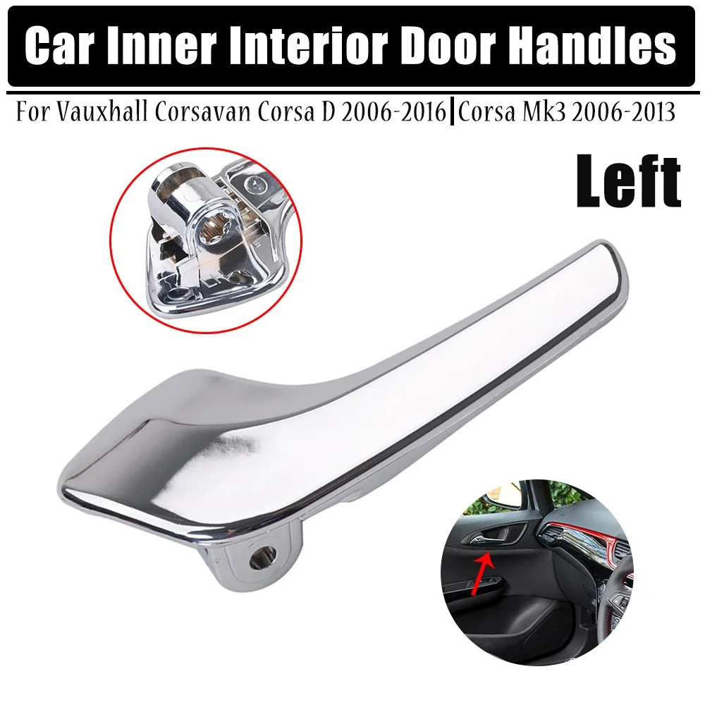 Chrome Door Handle - Driver Side, Left or Right
