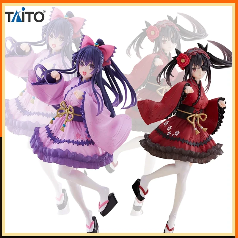 

Original Taito Coreful Date A Live Iv Yatogami Tohka Tokisaki Kurumi Action Figure -Japanese Gothic Collection 18cm Model Toys