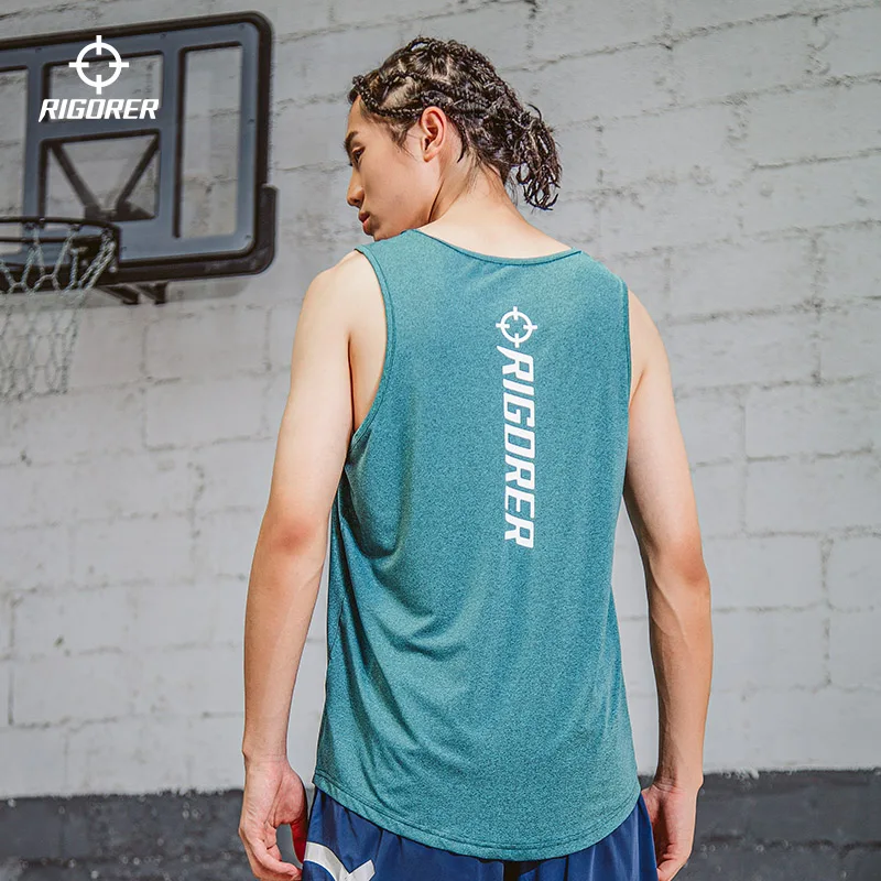 Basketball Vest Training Running Sports Fitness Quick-drying Loose Solid Color Sleeveless Top Men's Summer Waistcoat basketball jerseys men sport tees