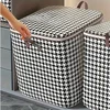 Foldable storage box Quilt Clothes Storage Bag Big Capacity Blanket Sorting Bags Dustproof Closet Under-Bed Storage Organizer 1