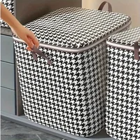 Foldable storage box Quilt Clothes Storage Bag Big Capacity Blanket Sorting Bags Dustproof Closet Under-Bed Storage Organizer 1