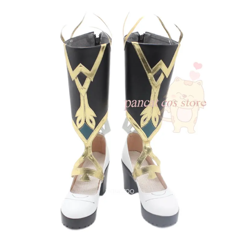 

Anime Genshinimpact Kaveh Cosplay Shoes Halloween Long Boots Shoes Comic Cosplay Costume Prop Anime Cosplay Shoes Carnival Cos