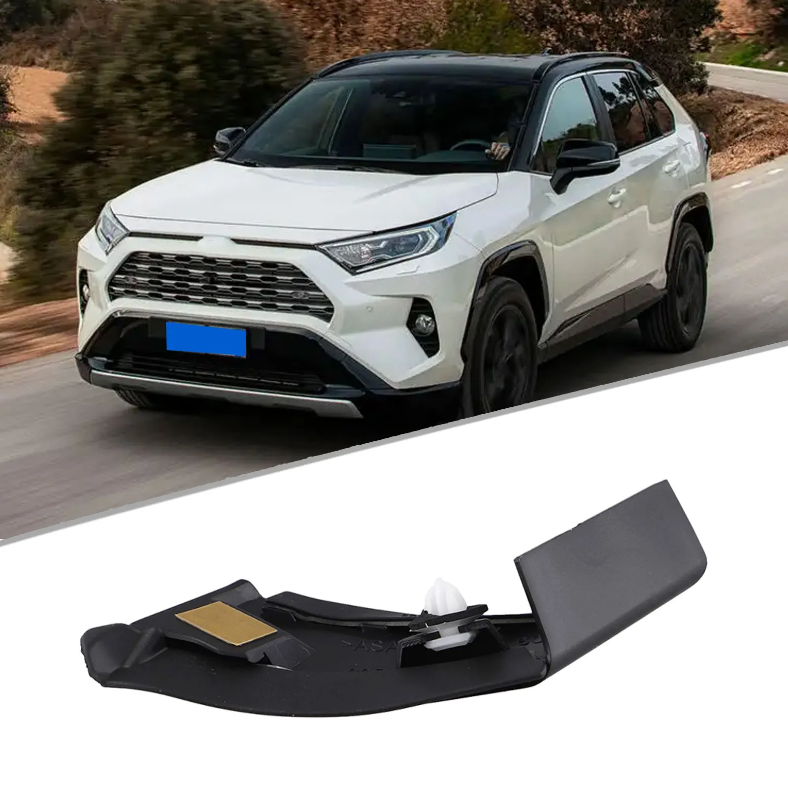 Manual Measurement Car Maintenance 60117-0R070 60117-0R051 ABS Material High-quality Materials For RAV4 A-pillar