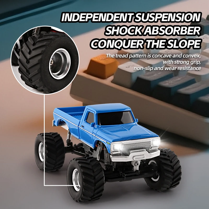 Crawler Buggy RC 4WD Fuoristrada Auto Radiocomandata 3601 Gialla