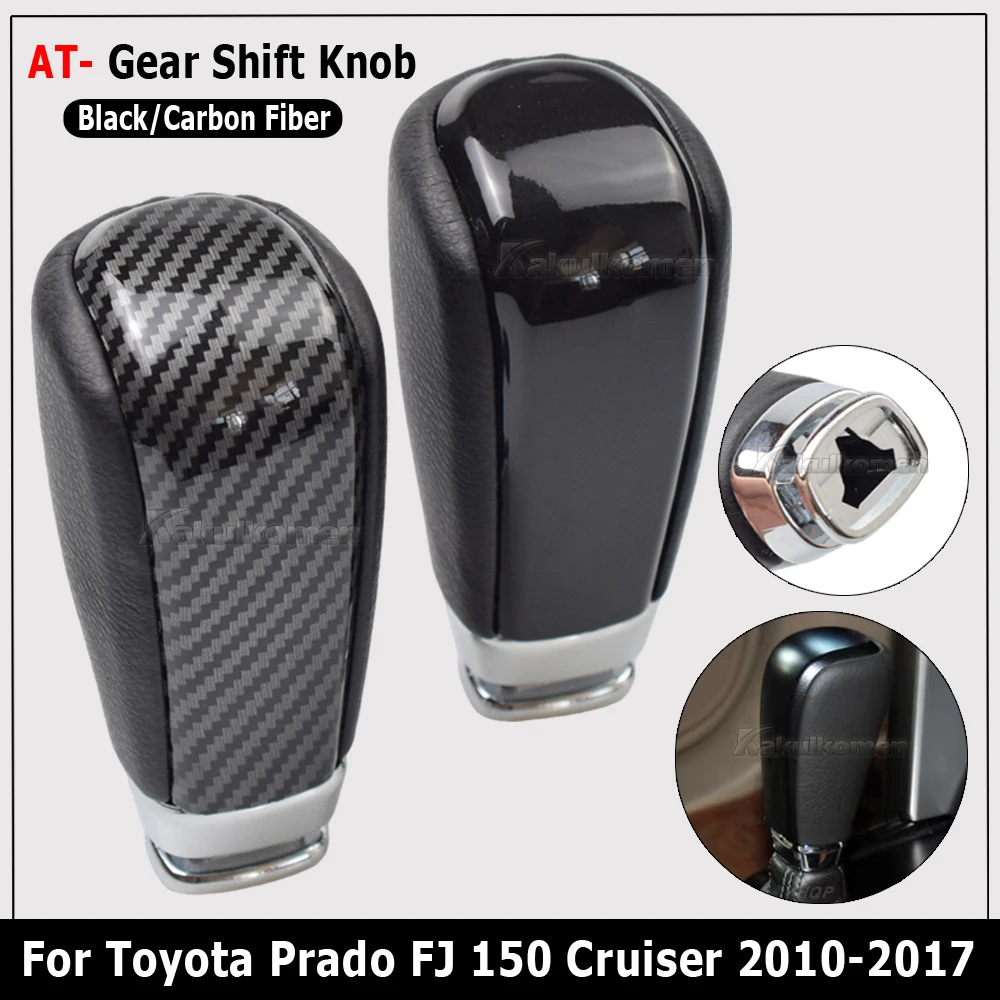 Für Toyota Prado FJ150 Cruiser 2010-2017 Neue Leder Automatische Übertragung Schaltknauf – Detail 4