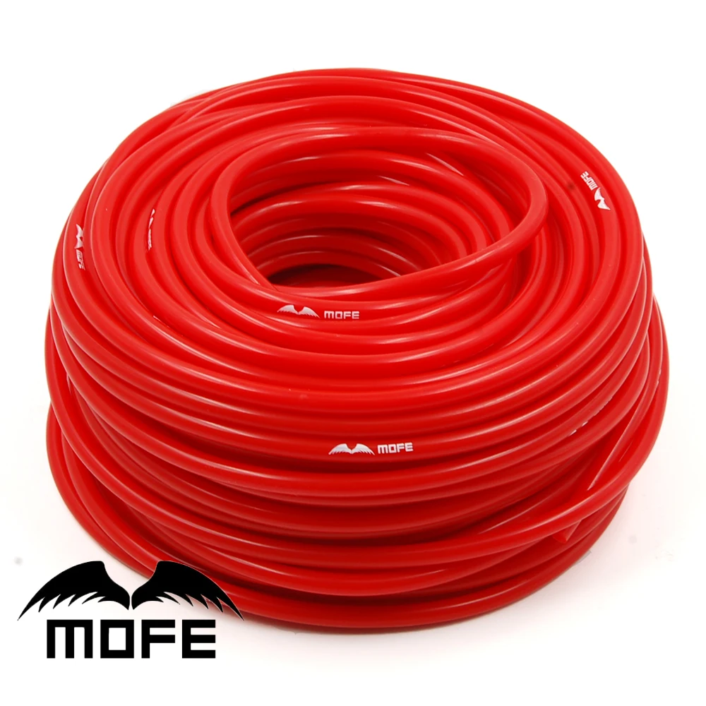 

Universal 5 Meter Black Vacuum Hose /Tube Silicone Pipe Blue ID3mm/4mm/6mm/8mm