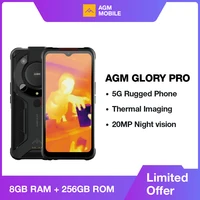 AGM Glory Pro 5G Thermal Imaging  Camera 6200mAh Large Capacity Battery  8GB 256GB Night Vision 20MP Supprot NFC 1
