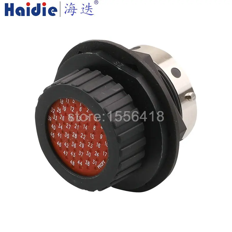 

1-50 sets 192900-0437 48Pin Male Trident Neptune Nickel Plated Copper Alloy Waterproof cable plug Housing 192900-0437