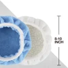 8Pcs 6/10Inch Car Polishing Buffer Pads Wool Plush Polished Waxing Kit  Bonnets Wheel for Car Polisher Polishing and Buffing 5