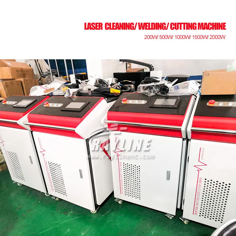 3in1 Fiber laser handheld Laser Welding cutting cleaning machine 1000w 1500w 2000w 3000w For Metal Stainless Steel Aluminum