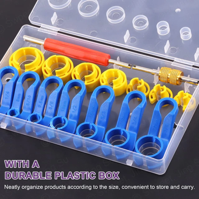 7/16pcs Remove Fuel Line Replacement Tool Auto Fuel Line Angled Disconnect Set Tool Air-conditioning Oil Pipe Quick Removal Tool 1