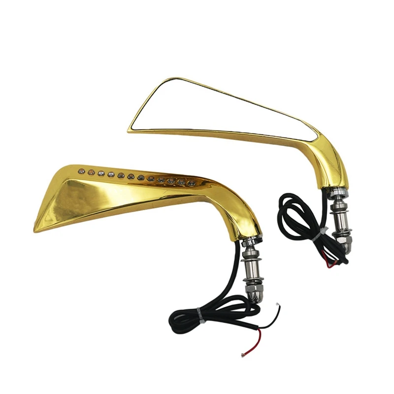 

Designed For Motorcycle Accessories Reflectors LED Rear View Mirrors
