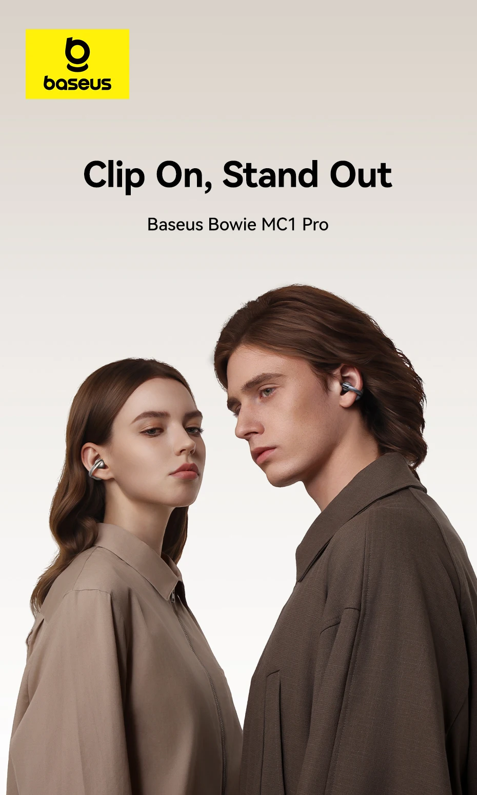 Baseus MC1 Pro Open-Ear TWS Earbuds
