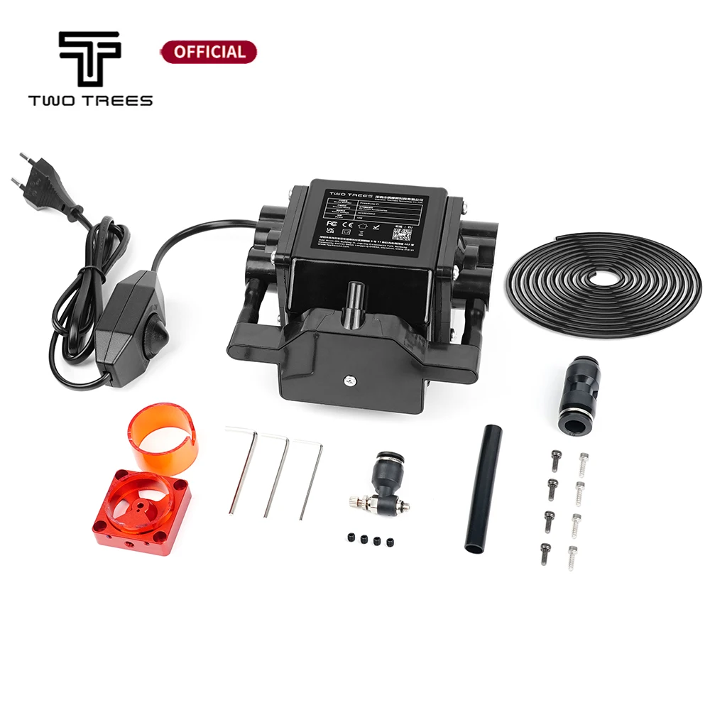 Twotrees-air Air Flow Assist Kit 1030l por Min Bomba de Baixo Ruído Remover Fumaça e Poeira Gravador a Laser Máquina Cortadora