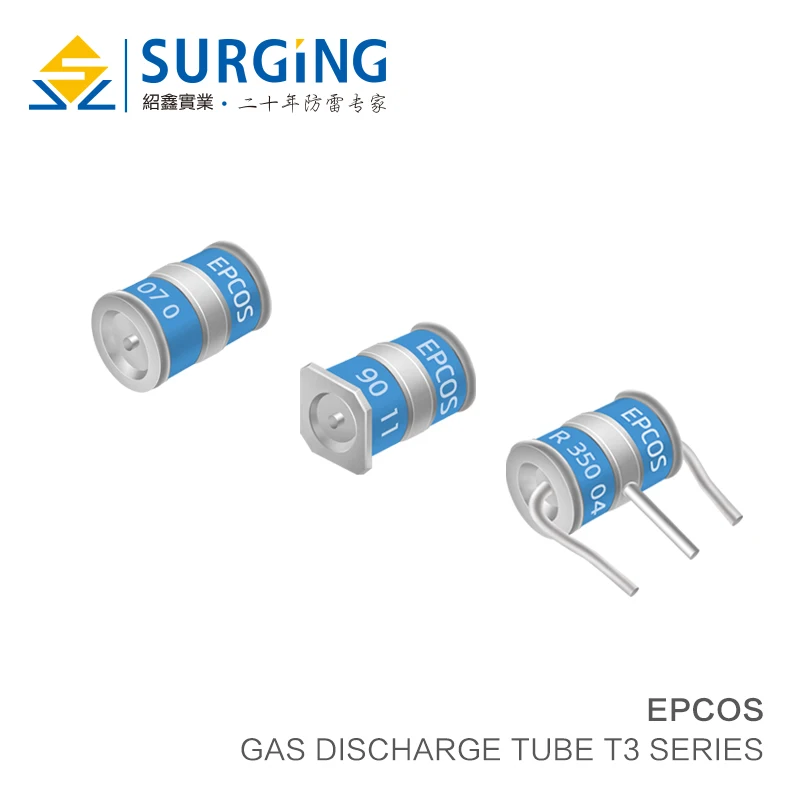 5 Pz/Lotto Di Ceramica Tubo Di Scarico Del Gas T33-A90X T33-A230X T33-A250X T33-A350X 90V 230V 250V 350V 10Ka Di Protezione Contro Le Sovratensioni
