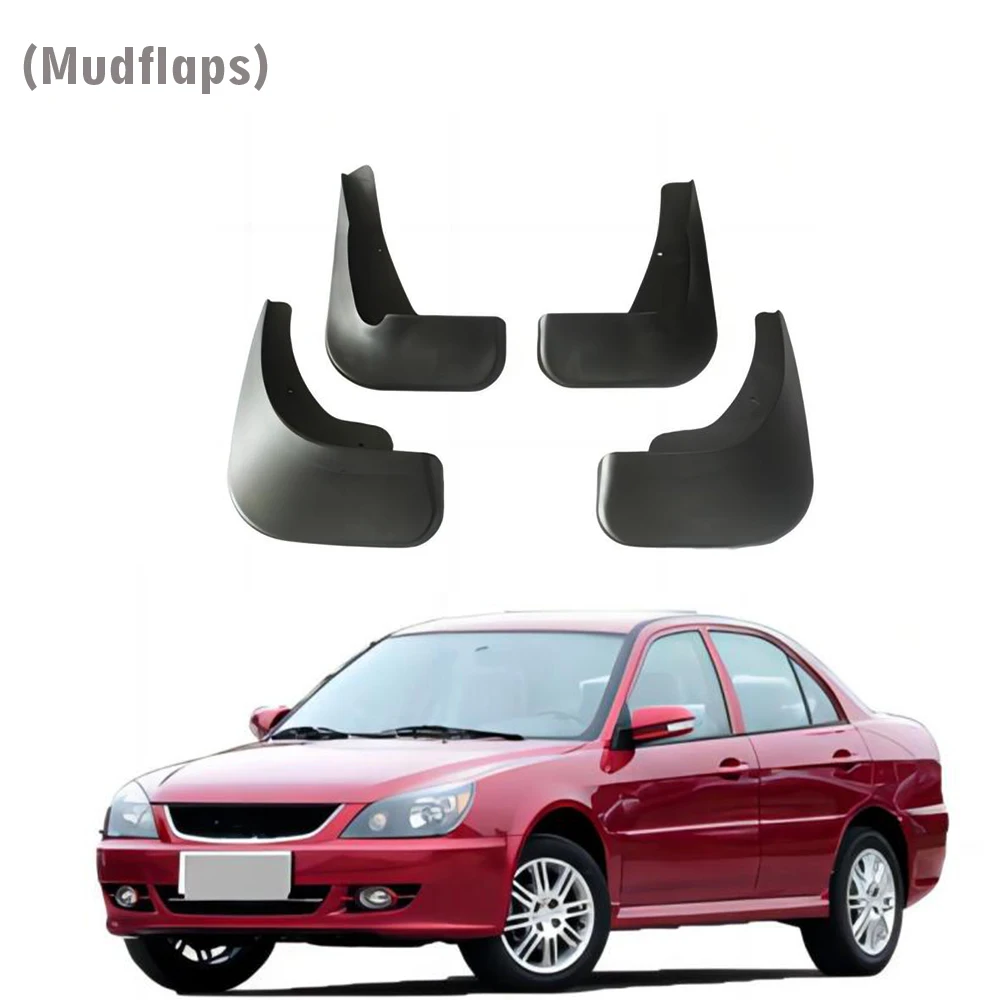 4x Mitsubishi Lancer 2007 2009 2010 2011 2012 펜더 머드 가드 머드 플랩 가드 스플래시 플랩 머드 가드 자동차 액세서리