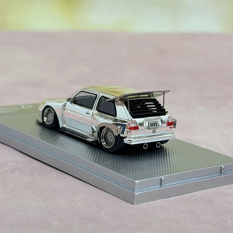 Liberty 64 1:64 MK2 Golf wide body modified electroplated