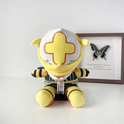 25cm Ultrakill Plush Robot Toy - Stuffed Gabriel Doll for Kids - Perfect Birthday and Xmas Gift Decor (YELLOW)