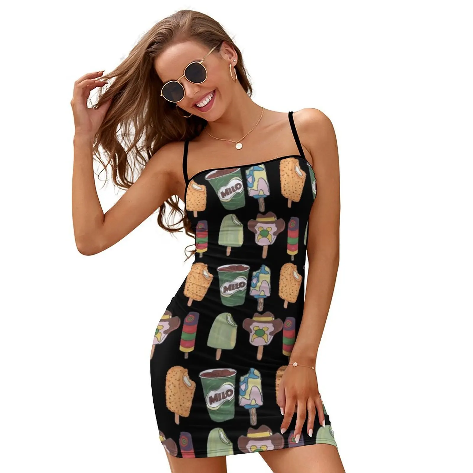 

Aussie Childhood Slip Dress Female dress women's evening dress 2024