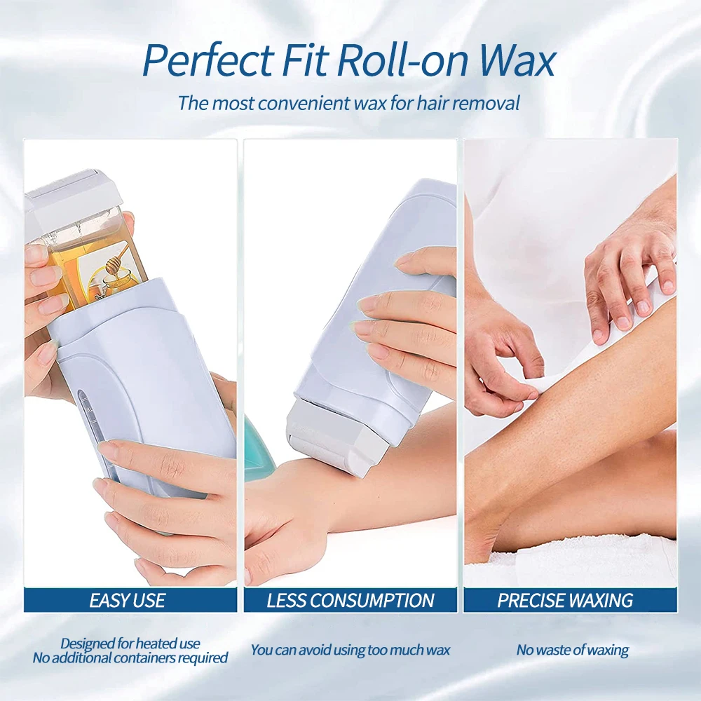 Electric Waxing Warmer for Hair Removal Portable Salon Hot Melt Hard Wax Warmer Home Wax Heaters Suitable For Both Men And Women 4