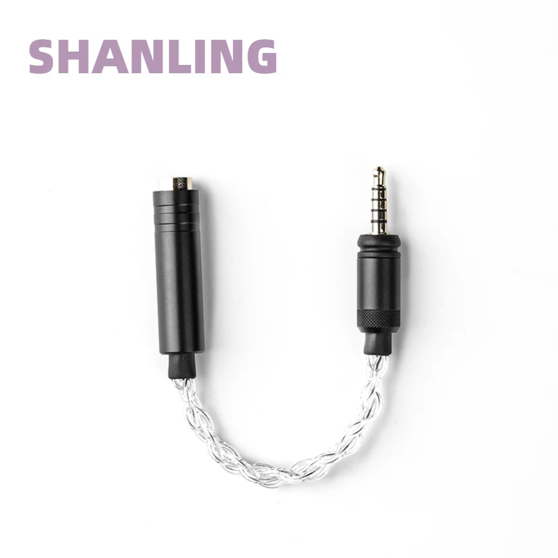 SHANLING 5-pin 3.5mm Balanced to 4.4mm Balanced Audio Cable Adapter for HIFI MP3 Player M0 PRO