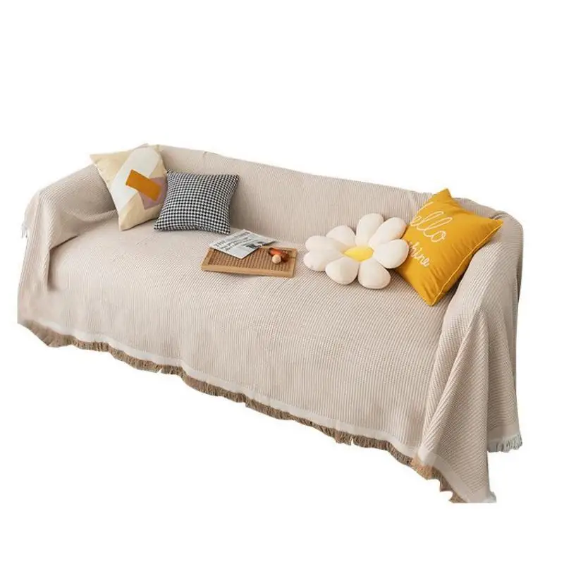 Sofa Cover Furniture Cover Sofa Towel Cloth cover four seasons universal sofa cover full package full mat French ins wind cushion towel