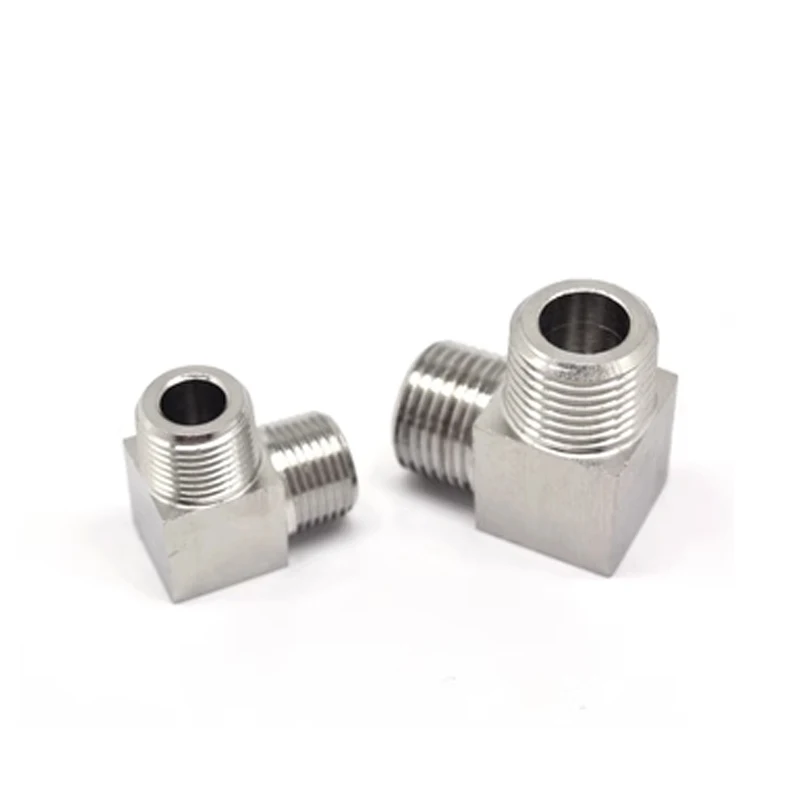 1 PC High Presssue 1/8" 1/4" 3/8" 1/2" 3/4" 1" Female Male Elbow Angle 90 Degree Coupler 304 Stainless Pipe Fitting Water Gas pipe fitting,water pipe fitting,hose pipe fitting