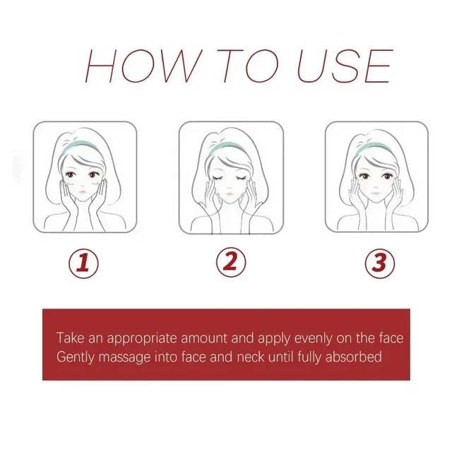 Crema antietà al veleno d'api Ringiovanisce la pelle del viso Idratazione profonda Dissolvenza Linee Assorbimento rapido Riparazione Rughe istantanee Cura della pelle 6