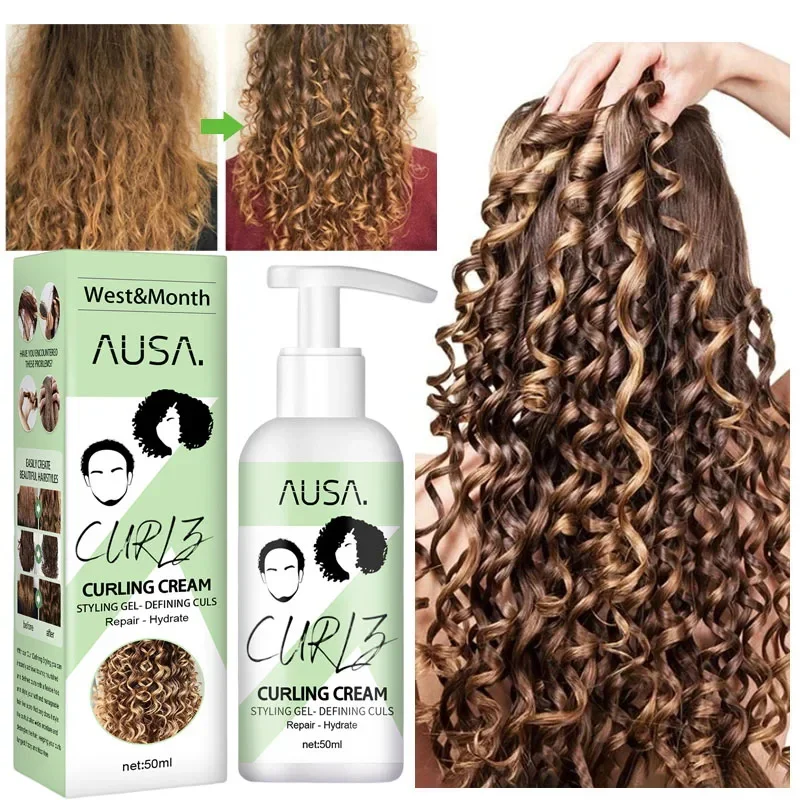 Fast Hair-volumizing Cream Light Curl Defining Elastin Hair Conditioner Volume Lift Styling Mousse Nourish Hair Care Women Men