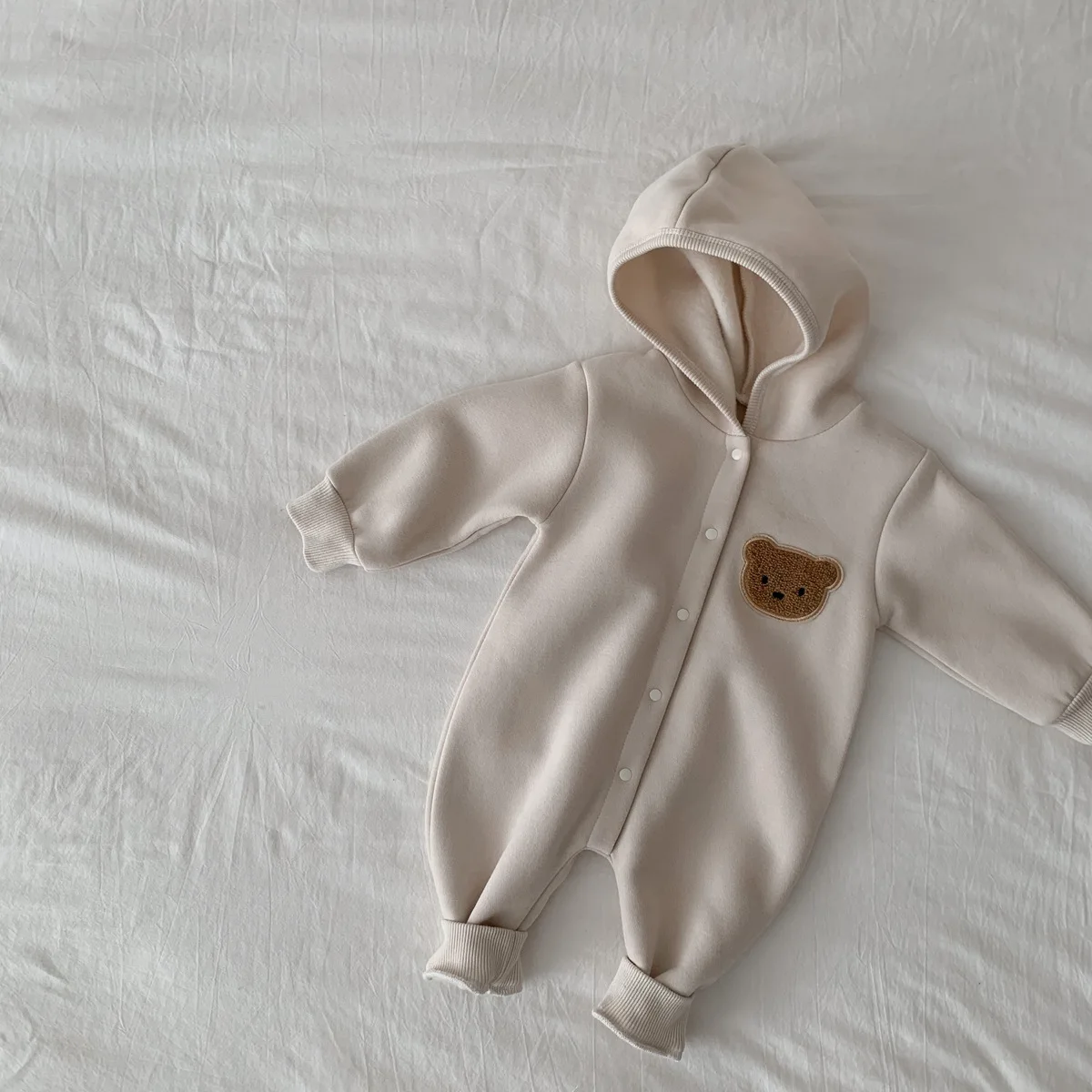 Winter Fleece Baby Jumpsuit