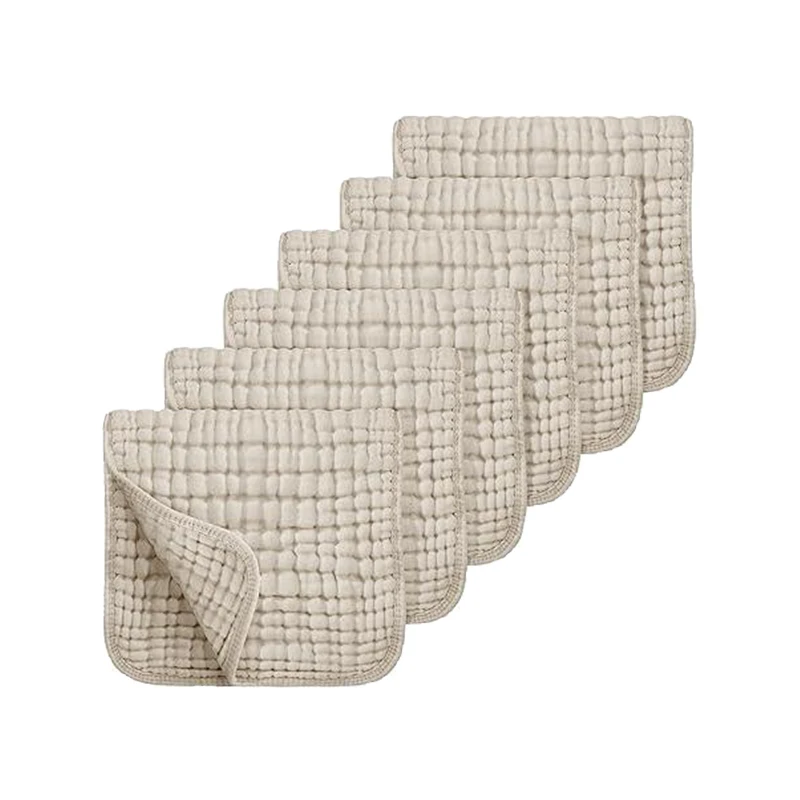 thumbnail image 2 of Is The 12 Pack Muslin Burp Cloths Worth It? An In-Depth 2 of 14