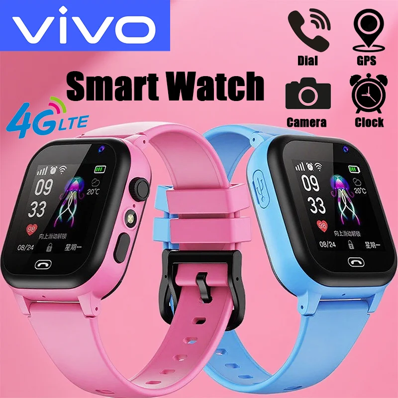VIVO 4G Kids Smart Watch Mini Kids Phone with Call SOS Camera 3 in 1 Cartoon Watch Girl Boy Birthday Christmas Gift 2026New 1