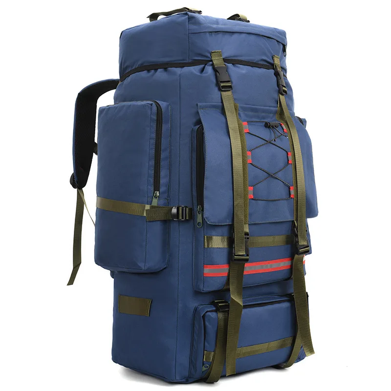 

Professional Hiking Men Camping Backpack Large Capacity Bushcraft Outdoor Climbing Rucksack Trekking Waterproof Luggage Pouch