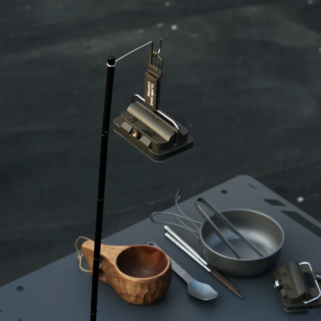 MINI E3 Camping Light – 5000mAh Rechargeable Waterproof LED Lamp 4