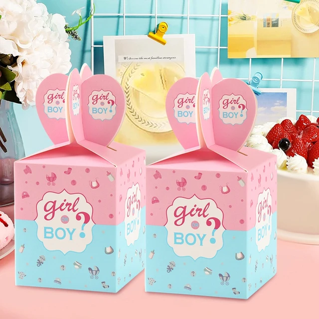 Boîte à Bonbons pour Révéler le Sexe du Bébé, Emballage pour