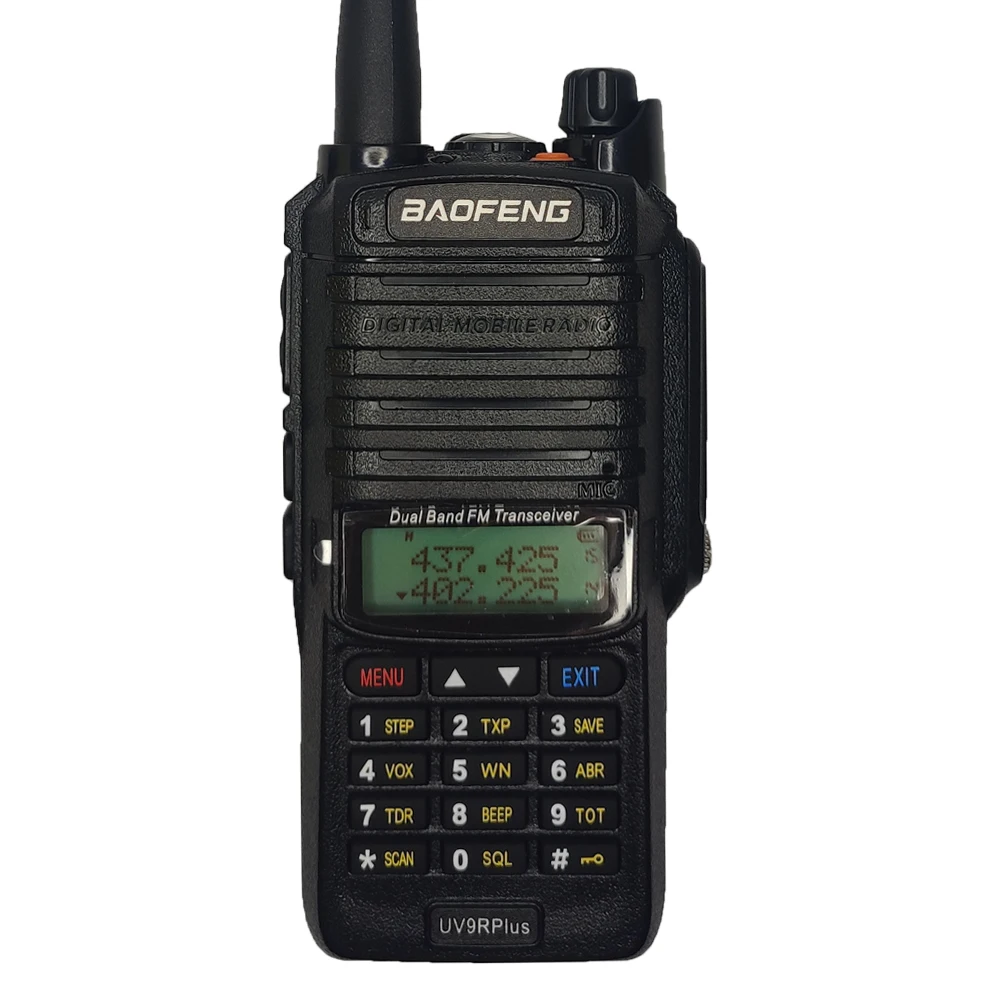 

Baofeng UV-9R Plus Walkie Talkie Long Range Ham radio Receiver Waterproof UHF/VHF 10KM High Power Two Way CB Radio Hunting