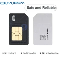 Carte SIM 4G mondiale pour dispositifs intelligents M2M/IoT, pour collier de suivi GPS, appareil IoT, 360 Mo de données, 1 an de trafic Internet rechargeable 2