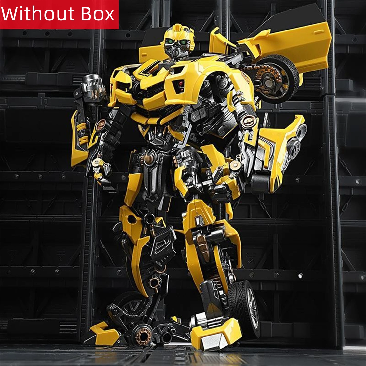 新品 【 WEIJIANGノTF W8601 MPM03 28cm 拡大合金版 変形 ロボット】オモチャ～T3242～ Wei Jiang Model Wizard W8601 HORNET WARRIOR Oversize Transformers MPM03  Bumblebee