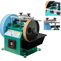 220V Desktop Grinder Front  Back Electric Fused Corundum Sharpener Polisher Low Speed Sharpener 1