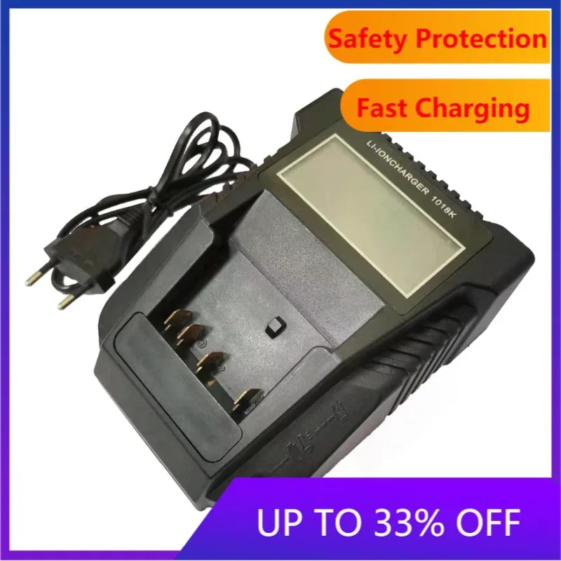 Li-ion Battery Charger 3A For Bosch 18V 14.4V BAT609G BAT618 BAT618G BAT614 2607336236 battery charger