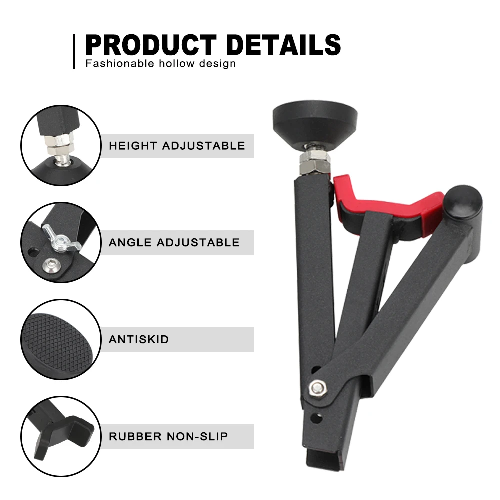 Motorrad Rad Unterstützung Seite Steht Stehen Hinten Rahmen Fahrrad Einstellbare Schwinge Lift Für Universal Dirt Bike Reparatur Werkzeug – Detail 9