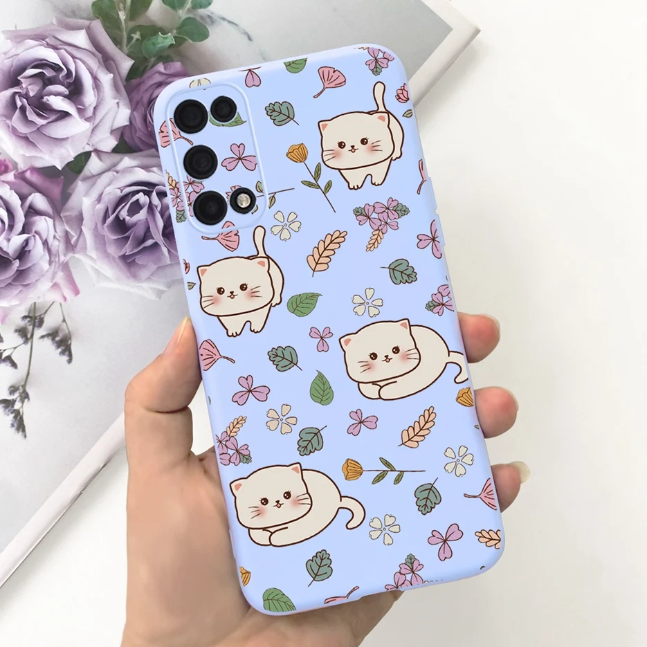 Cute Cartoon Painted Soft Silicone Phone Case - Durable Protective Cover