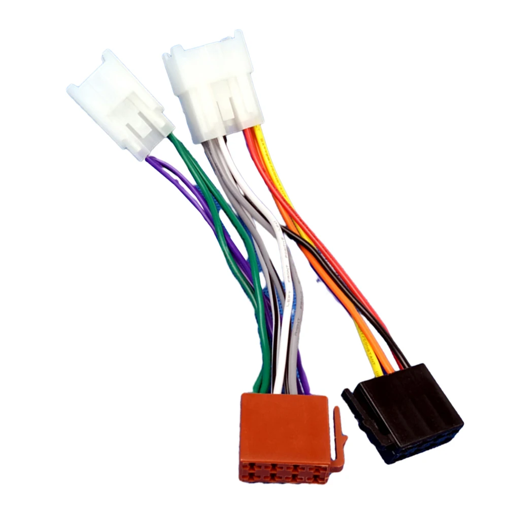 Performance Tested Car ISO Radio Stereo Wiring Harness Cable Adapter Connector Plug for Toyota  Accurate and Precise